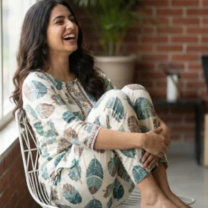 creamy off white co ord set🌿