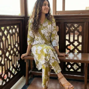 olive green co ord set🌿